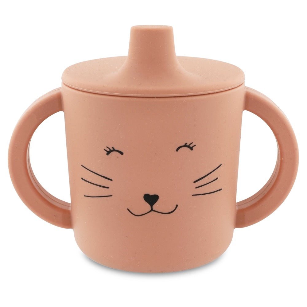 Taza didáctica silicona Gatita Trixie - Nanetes